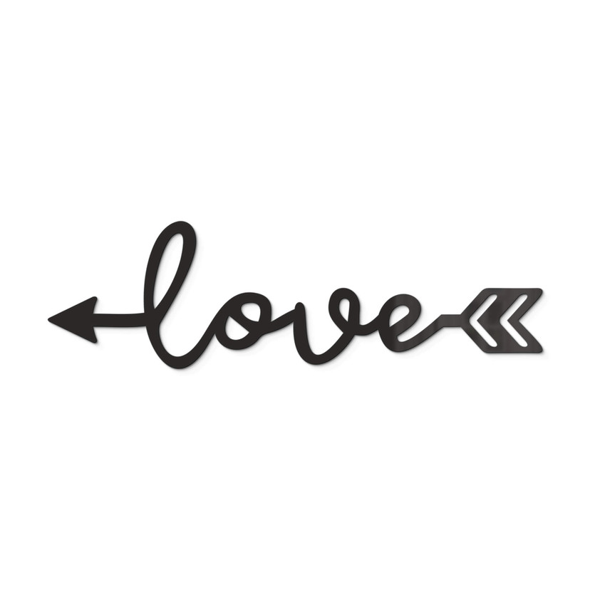 Litery akrylowe Love Arrow