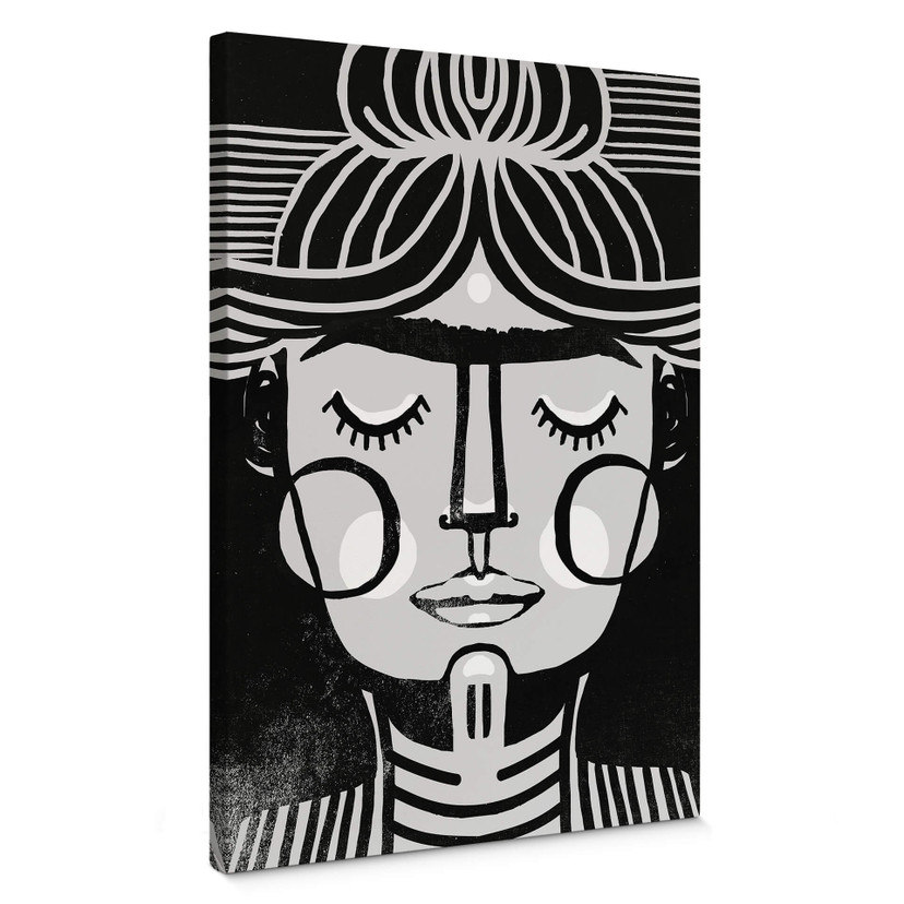 Obraz na płótnie Dreaming Frida Illustration - Treechild