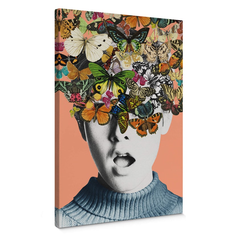 Tableau en toile Frida Floral Studio - Twiggy Surprise