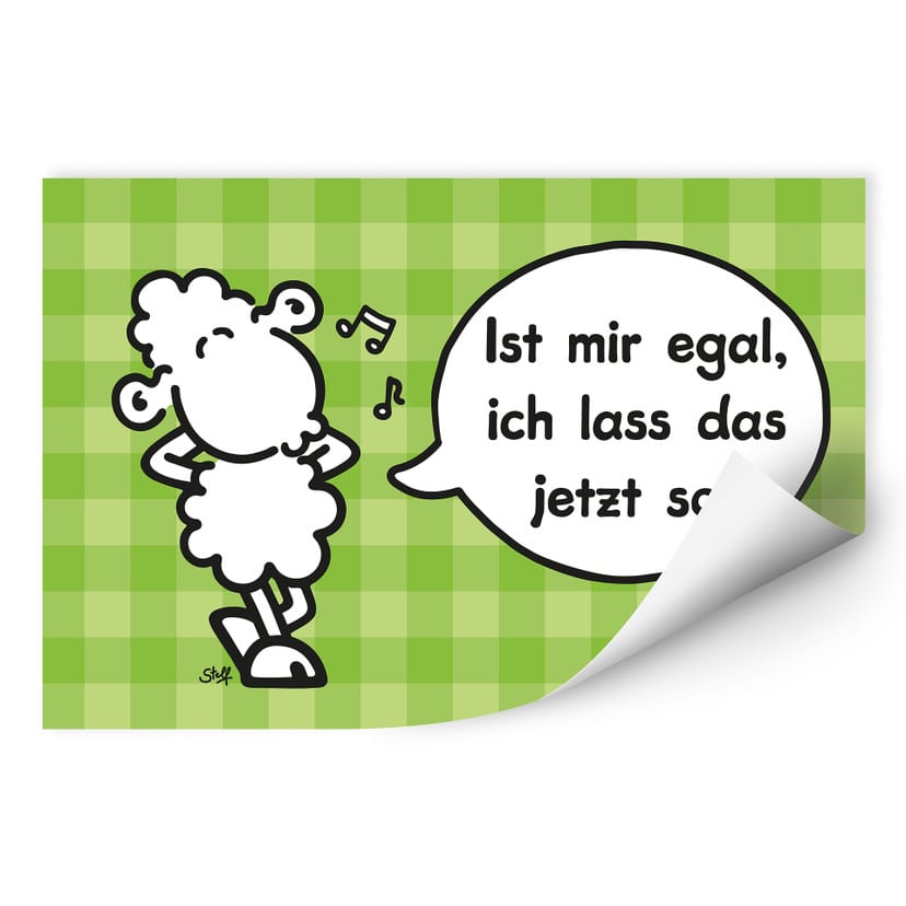 Wallprint W - sheepworld Worthelden Egal