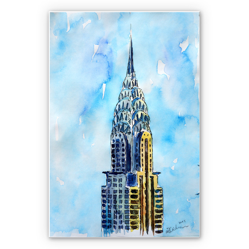 Tableau Forex - Bleichner - Chrysler Building in NYC