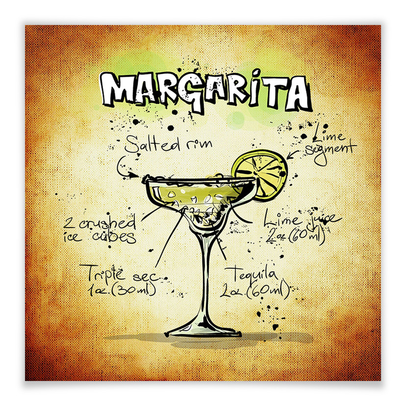 Poster - Margarita - Recette