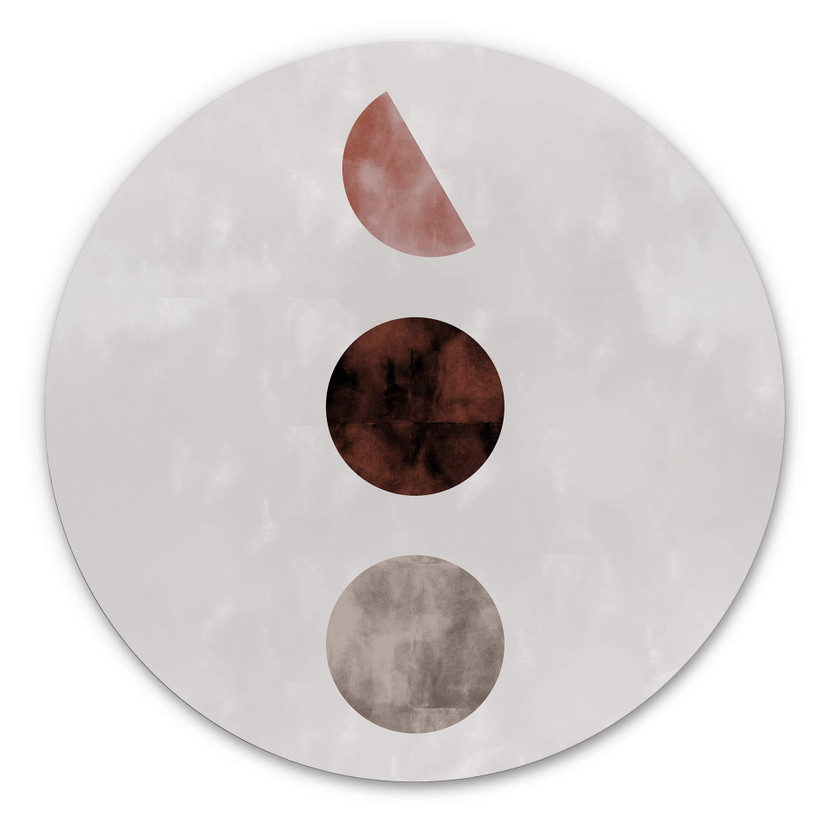 Tableau sur alu-Dibond 1X Studio - Geo Amigos - Rond