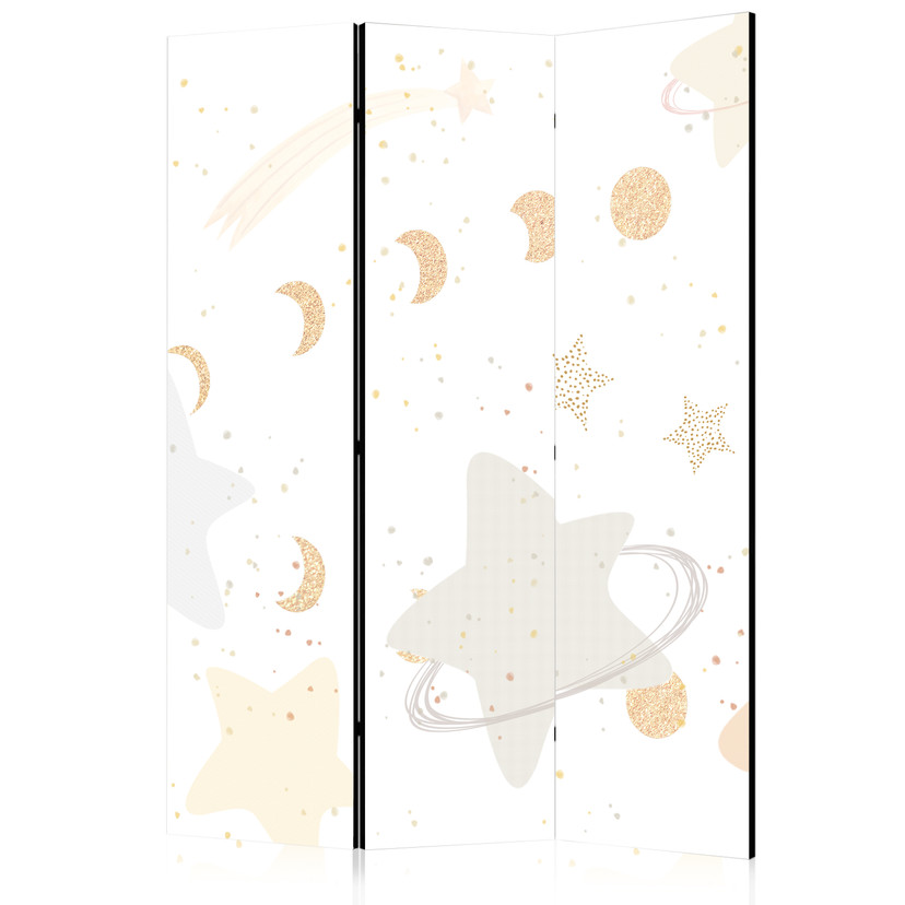 Paravent, Raumteiler freistehend, Trennwand - Fairy-Tale Galaxy