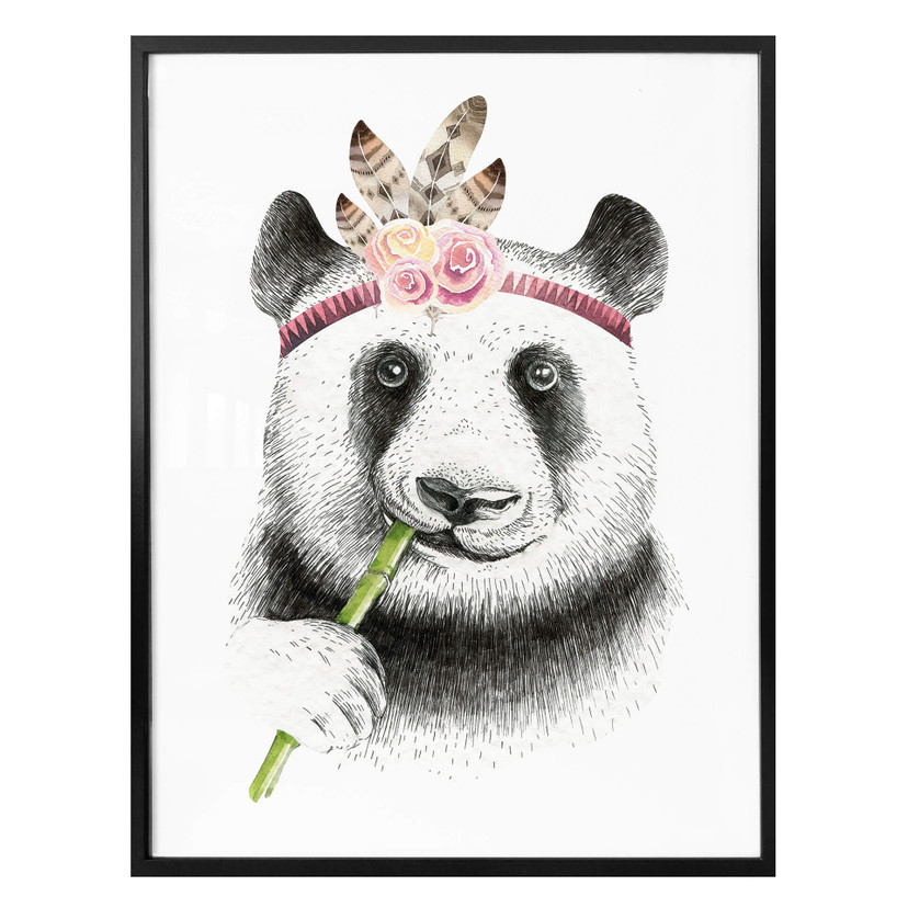 Plakat Kvilis - Girlie Panda