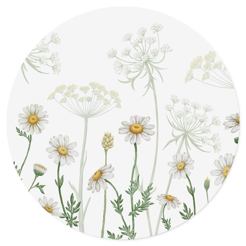 Sir Edward Wallsticker - Blomstrende forårsvandring - Runde