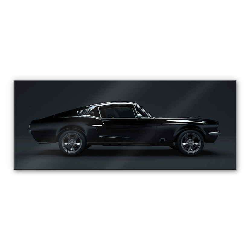 Akrylbillede - Muscle Car - Panorama