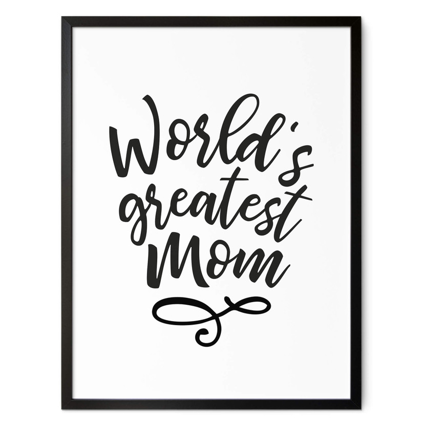 Plakat Największa mama na świecie