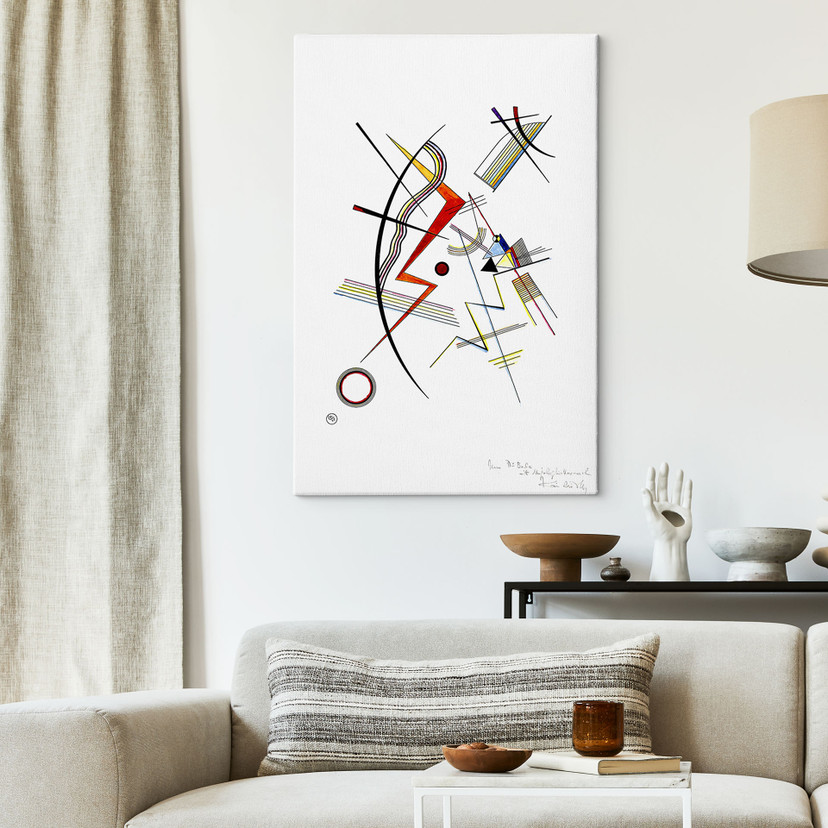 Obraz na płótnie Kandinsky - coroczny prezent dla Towarzystwa Kandinsky'ego