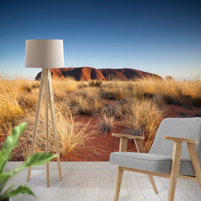 Papier peint photo Colombo - Ayers Rock au coucher du soleil