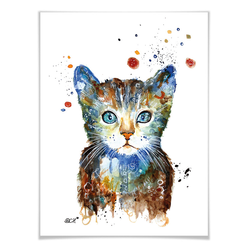 Affiche Hagenmeyer - Petit chat
