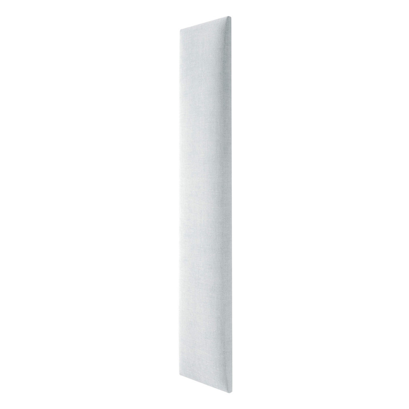 Polsterpaneel Mollis hellgrau 90x15 cm