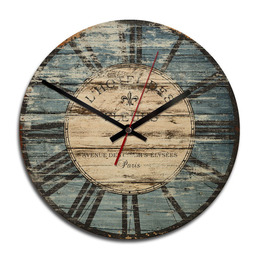 Horloge murale en bois - Vintage 03