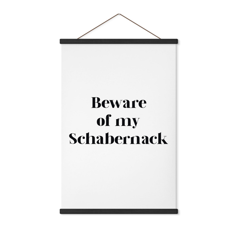 Stoffbild Beware of my Schabernack