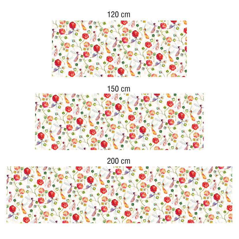 Küchenrückwand - Alu Dibond - Blanz - Rosenzauber