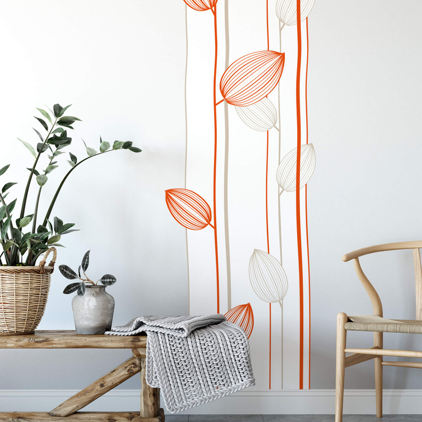 Sticker mural - Bodure Fleurs