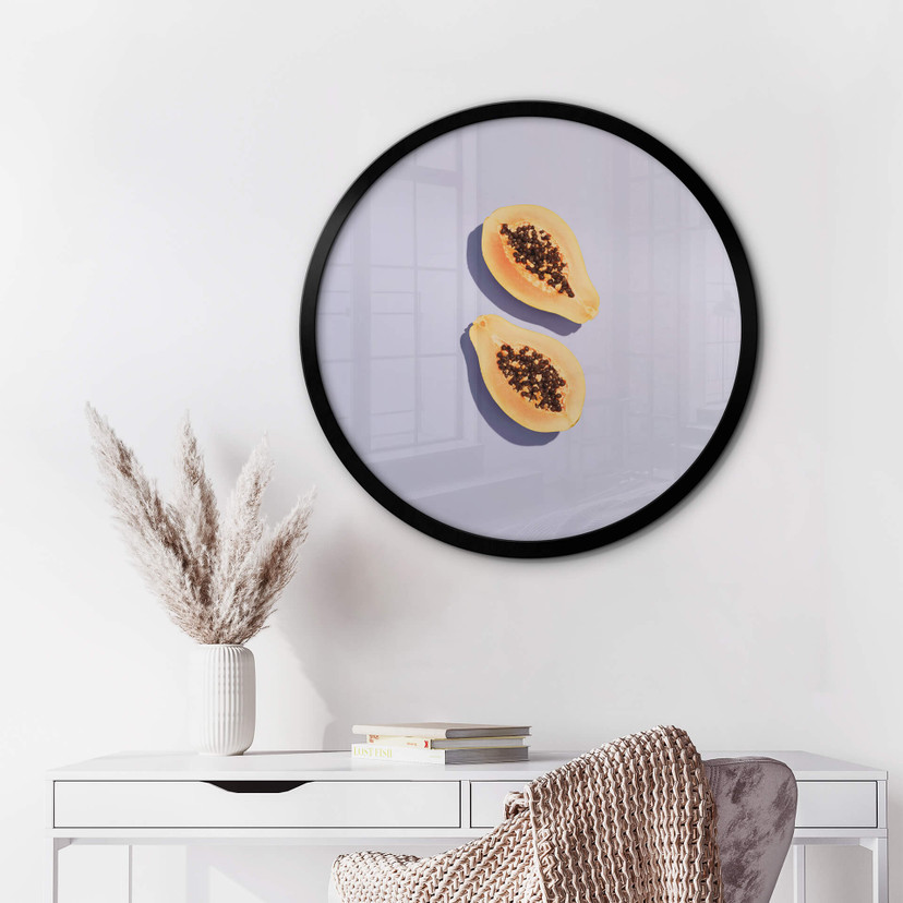 Plakat 1X Studio - Papaya - Okrągły