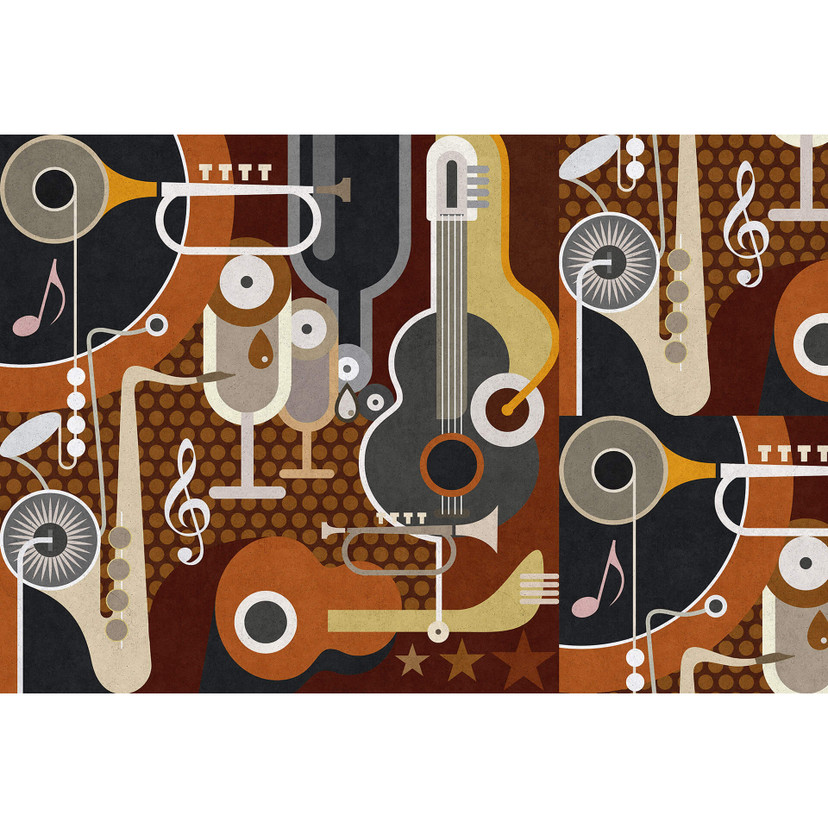 Livingwalls Fototapet Walls by Patel 2 Wall of Sound1