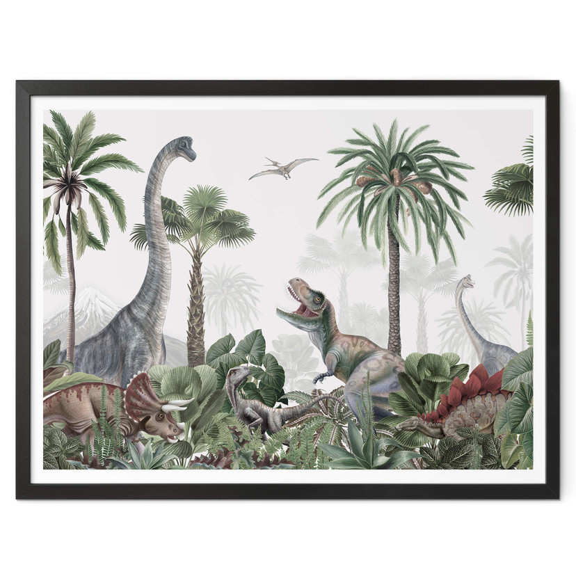 Plakat Kikki Belle - Przygoda z dinozaurami