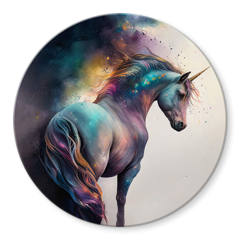 Glasbillede - Heine - Unicorn Magic