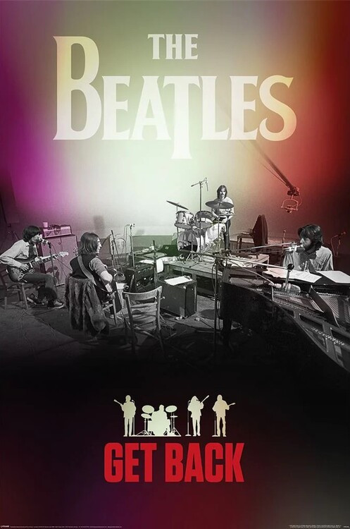 Musik Poster The Beatles - Get Back 61x91,5 cm