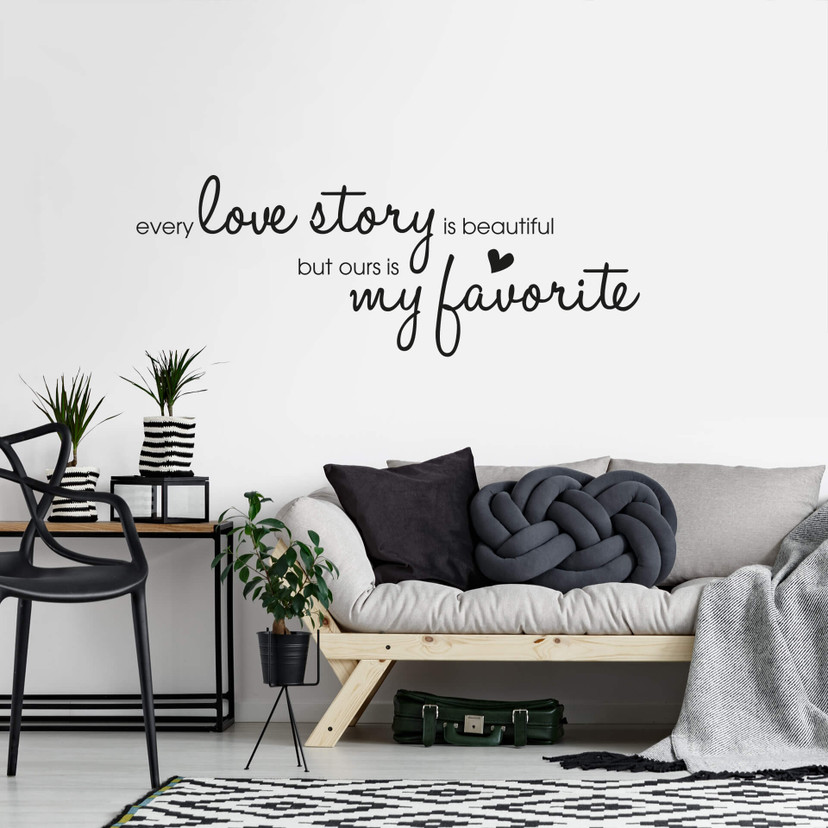 Wallsticker Every Love Story...
