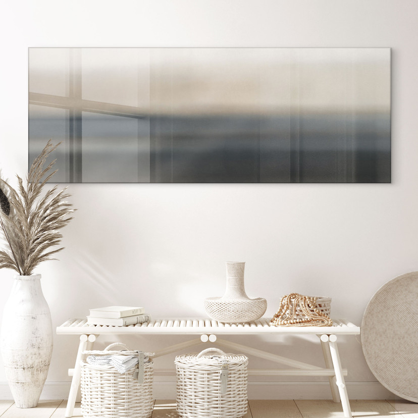 Acrylglasbild Rotko Sand - Minimalistischer Horizont - Sir Edward x Grigory Gladarev - Panorama