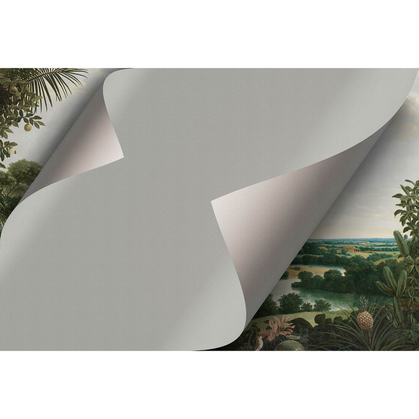 Fotomural Paredes de Patel 3 Hidden Places 1 verde, blanco, beige, azul