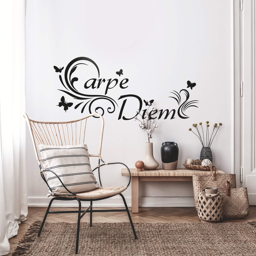 Wallsticker Carpe Diem 3