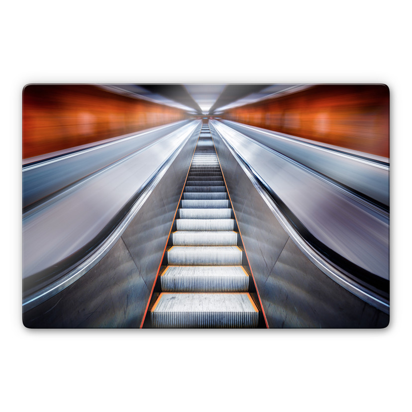 Tableau sur verre Kay PK - Escalator