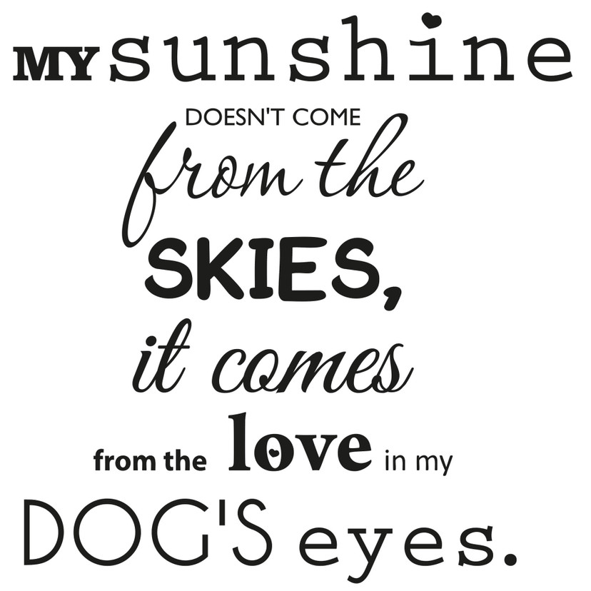 Wallsticker -  My sunshine...