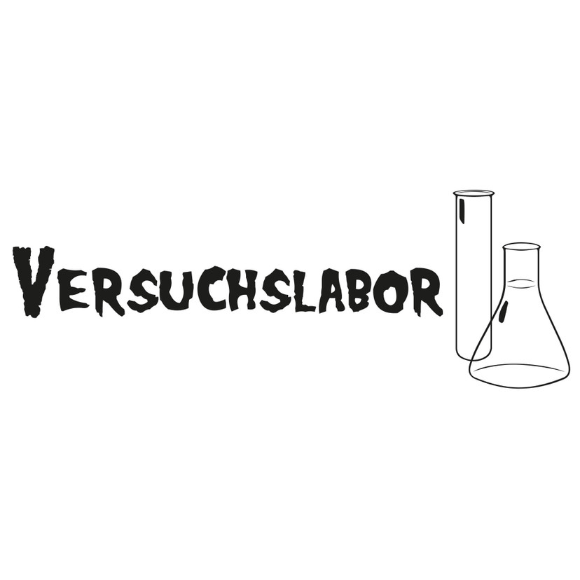 Wandtattoo Versuchslabor 1