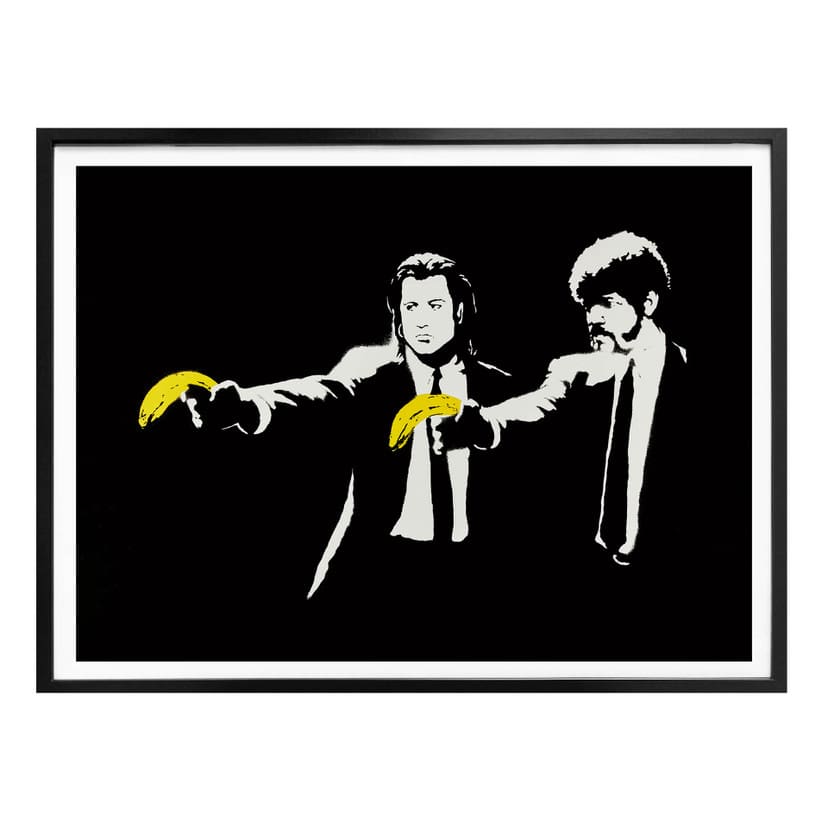 Poster Banksy - Pulp Fiction