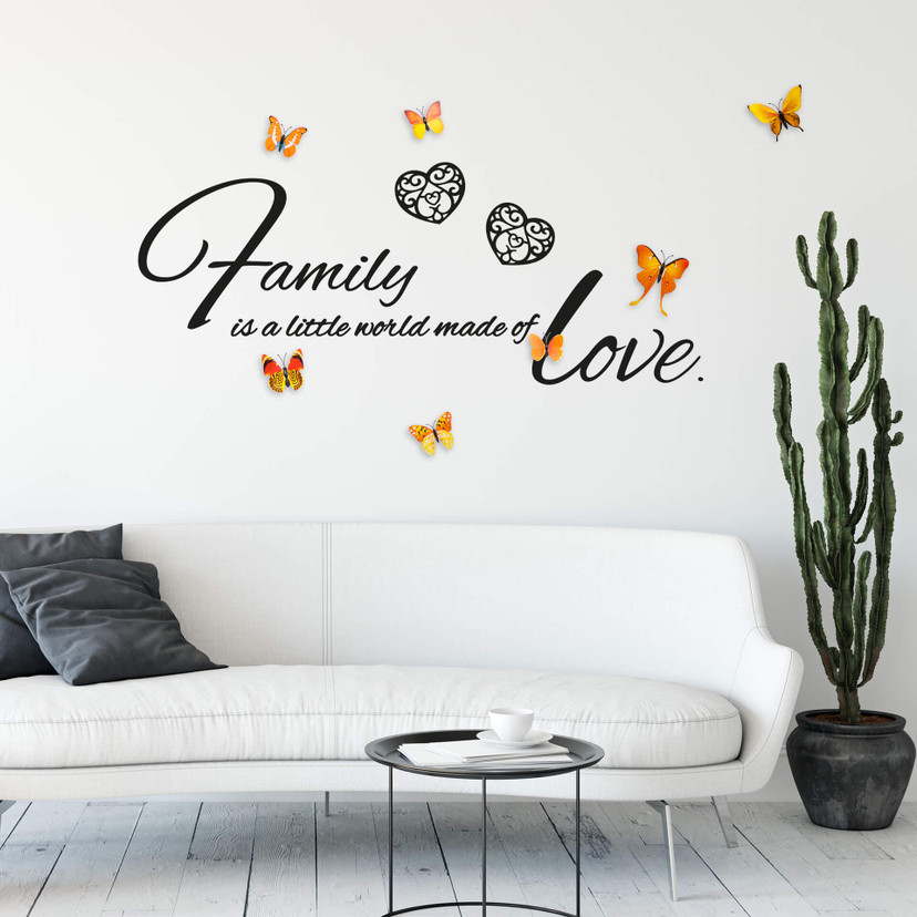 Muursticker Family is a little world…
