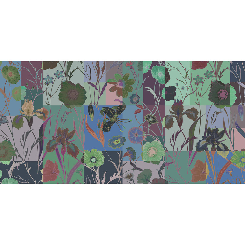 Livingwalls Fototapet Walls by Patel 2 floral patch 2