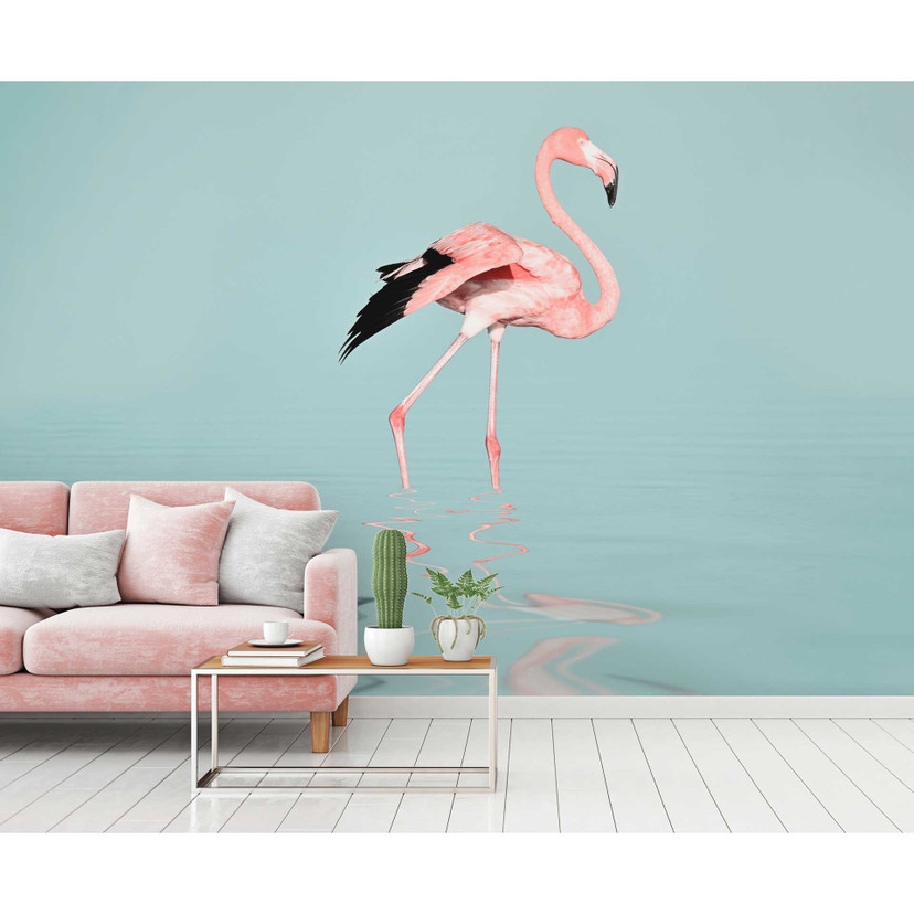 Livingwalls papier peint photo ARTist Flamingo Water
