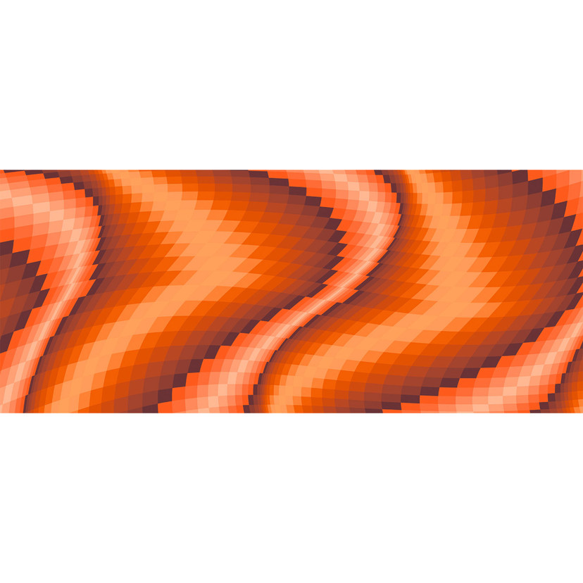 Architects Paper Papier peint photo Atelier 47 Pattern orange