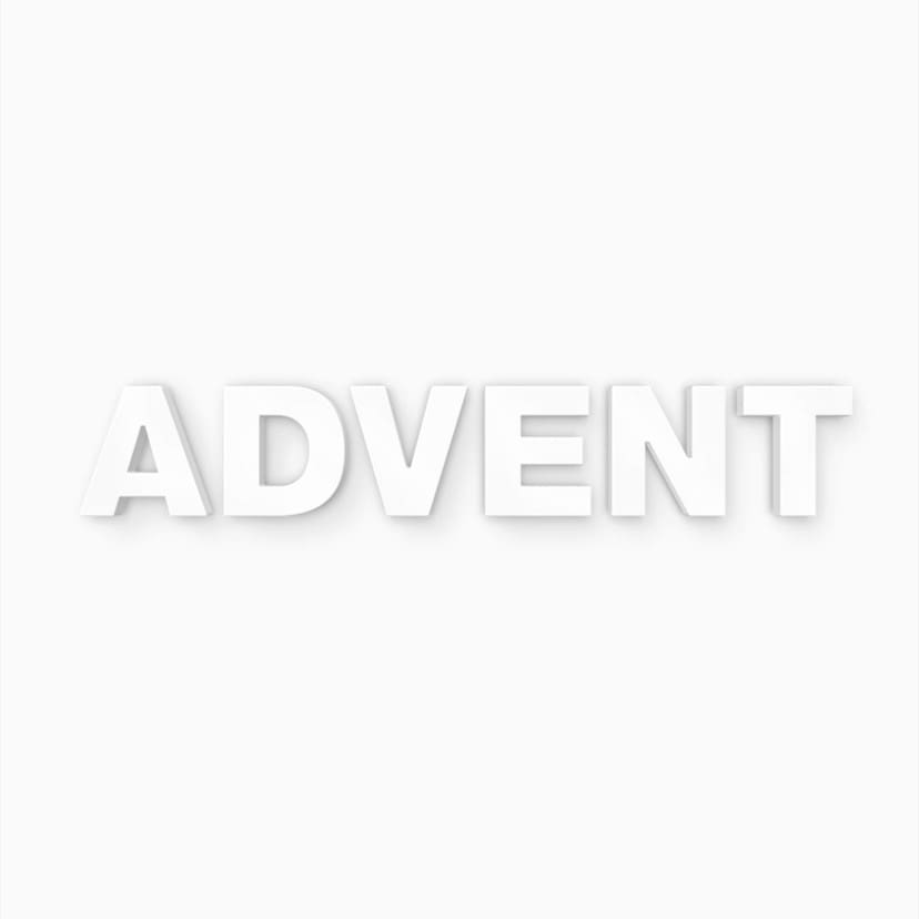 Lettres décoratives - Advent