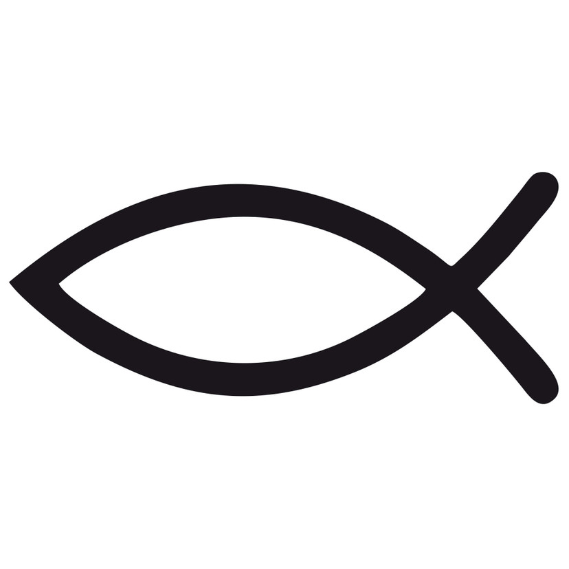 Wallsticker - Bibelsk Fisk