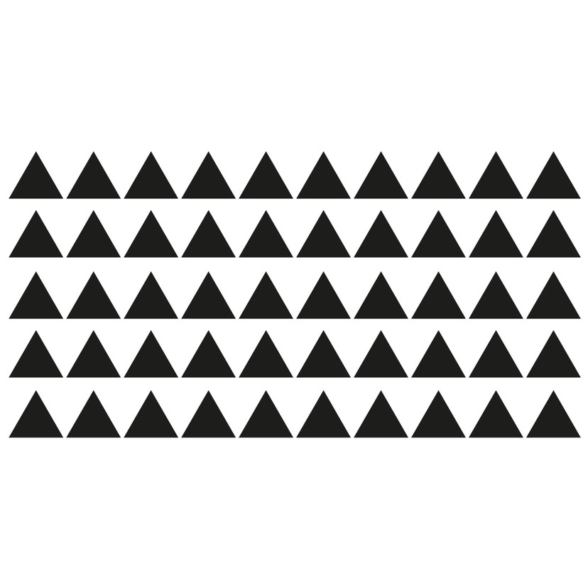 Sticker mural - Set triangle (50 pièces)