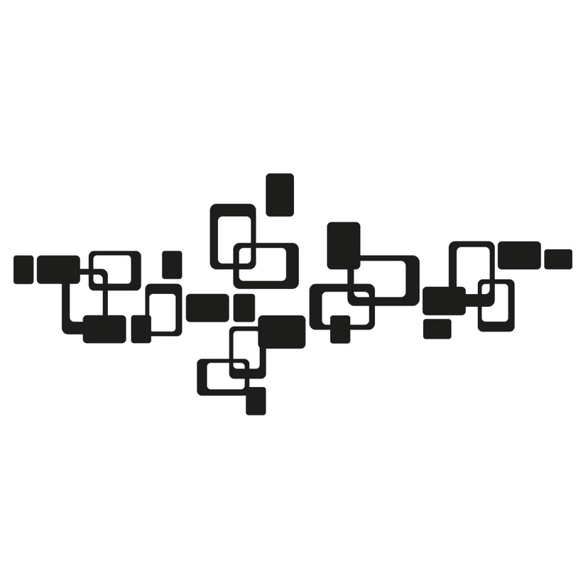 Wallsticker Retro lounge