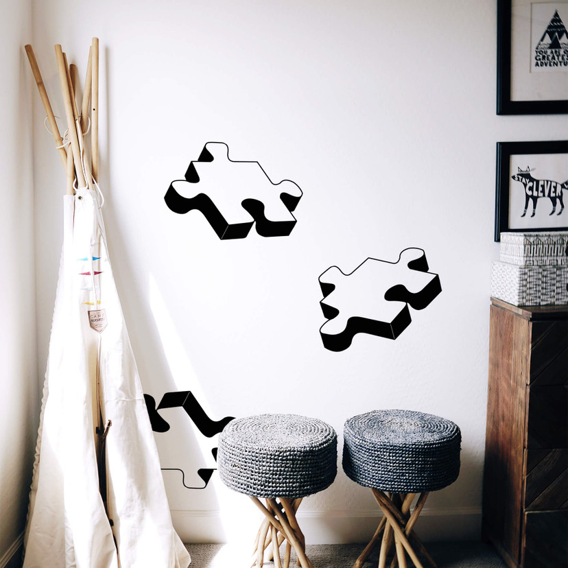 Wallsticker - Puslebrikker