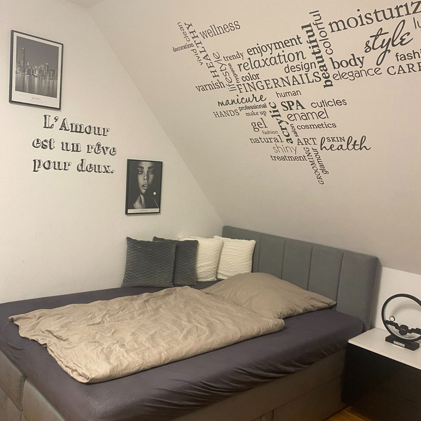 Sticker mural L'amour est un rêve pour deux