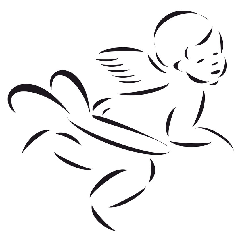 Wallsticker Engel 2