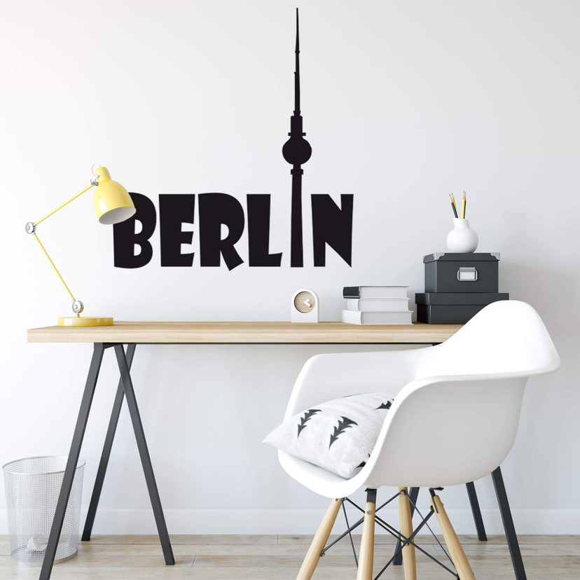 Sticker mural - Berlin