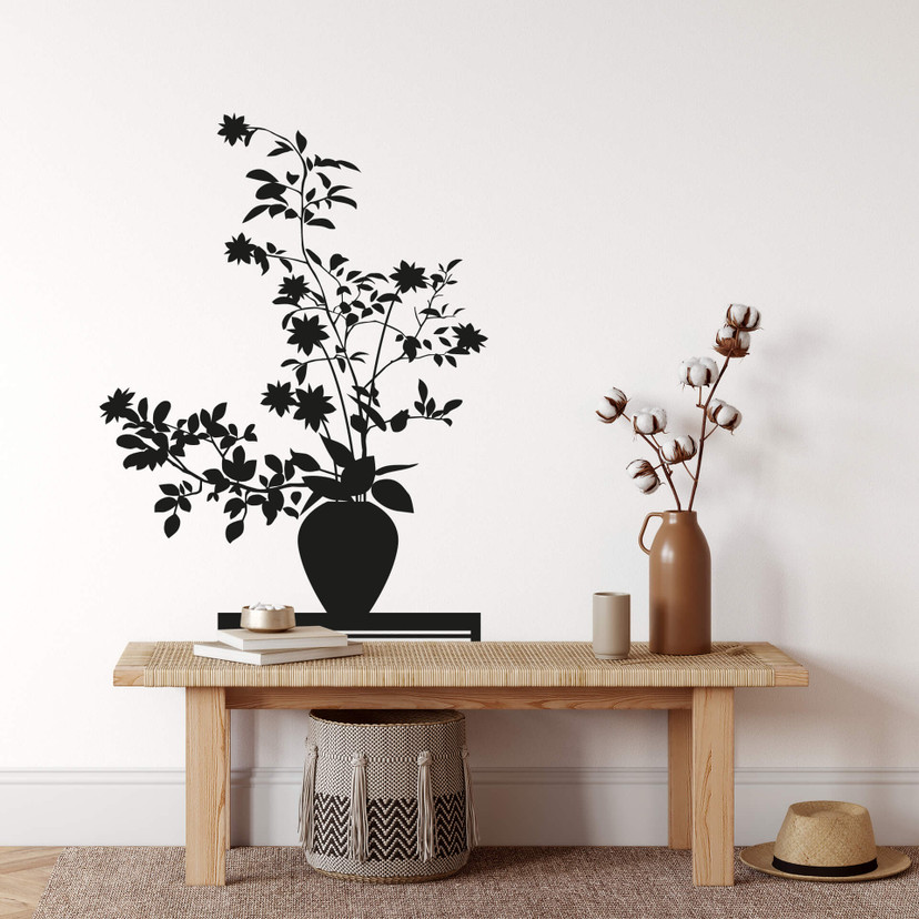 Sticker mural - Ikebana