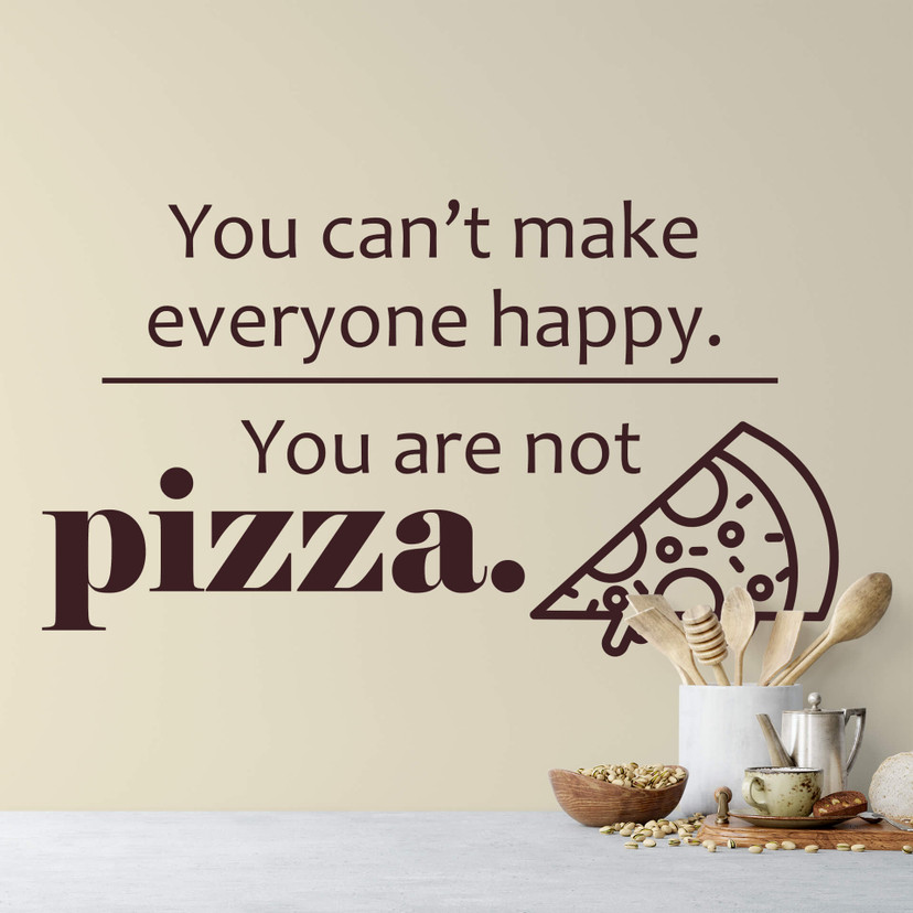 Wallsticker -  You can't make everyone happy