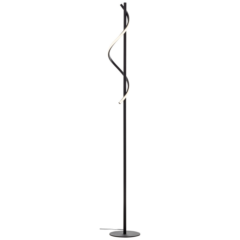 Stehleuchte Frederik, schwarz, 150 x 20 cm, Metall Led stehleuchte