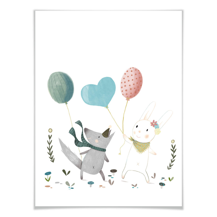 Plakat Loske - Balony