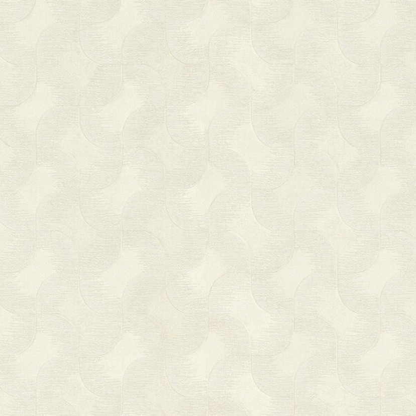 mønstret tapet, non-woven tapet Sky Lounge hvid 10.00x1.06 m